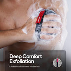 Caveem Exfoliating Body Scrubber, Extra Rough Shower Exfoliator Sponge - Image 2