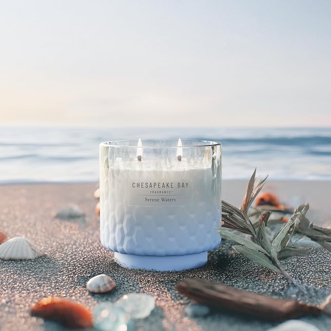 Chesapeake Bay, 11oz Serene Waters Scented Candle, Mood Evoking Fragrance - Image 2