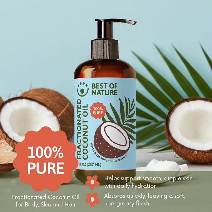 Best of Nature Fractionated Coconut Oil - Image 6