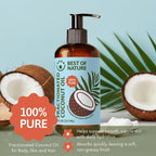 Best of Nature 100% Pure Fractionated Coconut Oil - Image 3