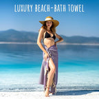 Turkish Beach Towel Oversized Clearance XL 40x71- Sand Free - Image 4