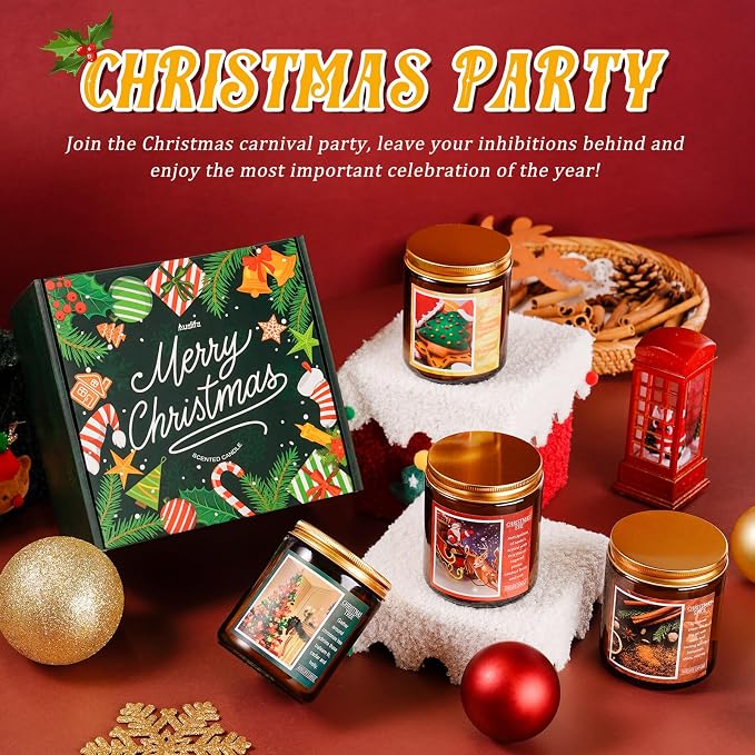 Auelife Christmas EVE Soy Candle - Image 5