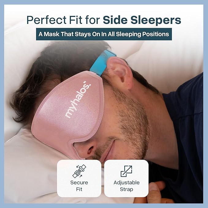 MyHalos® Sleep Mask – 3D Blackout Eye Mask - Image 6