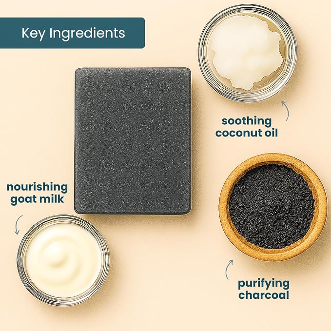 Activated Charcoal Soap Bar - Image 5