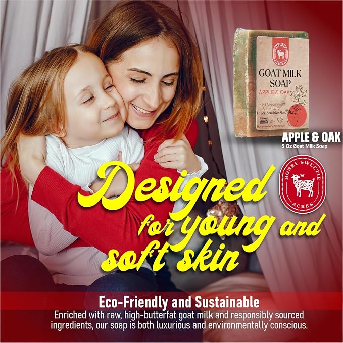 Honey Sweetie Acres Apple Oak Goat Milk Soap - Image 5