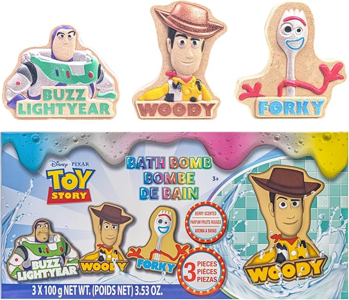 Toy Story Woody Buzz Lightyear and Forky Bath Bombs by TownleyGirl