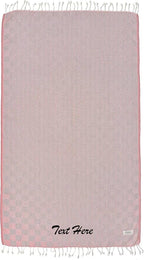 Personalized Embroidered Beach Towel | Throw Blanket, Easy Carry, Sand Free by LA%60HAMMAMFINELIVING