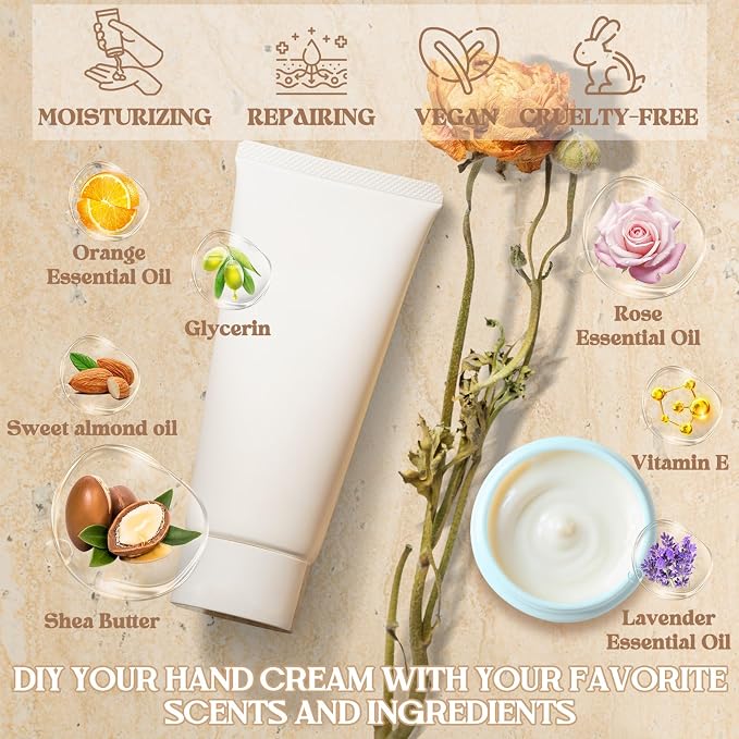 DIY Hand Cream Making Kit, JCOOS Handcream - Image 3