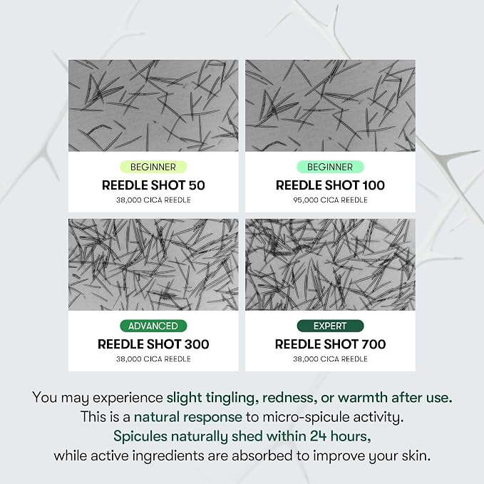 VT COSMETICS CICA Reedle Shot 300, Advanced Night Exosome, Microneedling Serum - Image 4