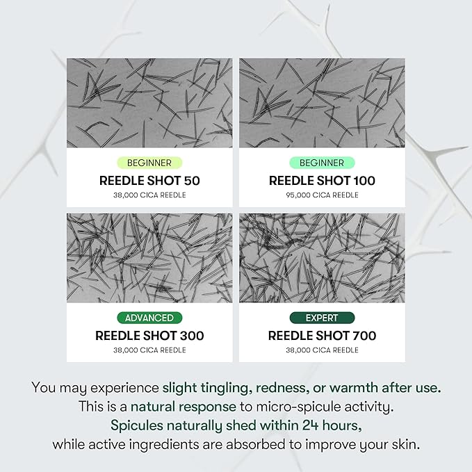 VT COSMETICS CICA Reedle Shot 50, Spicule Microneedling Serum - Image 4