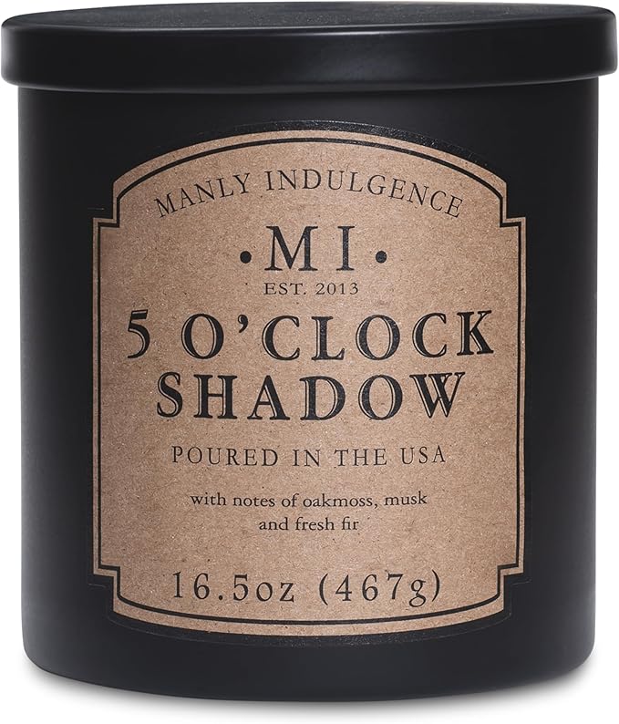 Manly Indulgence 5 O'Clock Shadow Scented Candles by ManlyIndulgence