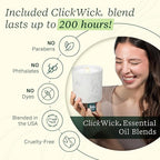 Lifelines Flameless Candle Aromatherapy Essential Oil Diffuser - Image 5