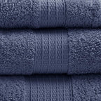 Madison Park Organic 100% Cotton Bathroom Towel Set, Hotel & Spa Quality Highly - Image 3