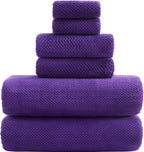 YTYC 29x59 Inch Bath Towels Set of 6 Large, Super Soft Lint Free Lightweight - Image 7