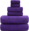 YTYC 29x59 Inch Bath Towels Set of 6 Large, Super Soft Lint Free Lightweight by YTYCTowels