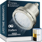 MyHalos® Filtered Shower Head for Hard Water Filter by myhalos