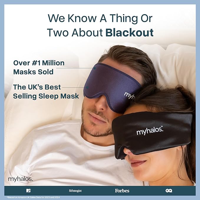 MyHalos® Sleep Mask – 3D Blackout Eye Mask - Image 5