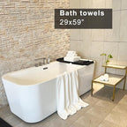 YTYC Towels, 29x59 Inches Extra Large Bath Towels - Image 2