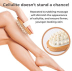 Dry Brushing Body Brush Set – Natural Bristle Spa Exfoliator Kit - Image 6
