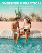 2 Packs Cotton Turkish Beach Towels Quick Dry Sand Free Oversized Bath Pool - Image 4
