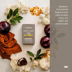 Cremo Exfoliating Body Bar for Men, Vintage Suede Scent, Cleanses and Hydrates - Image 2
