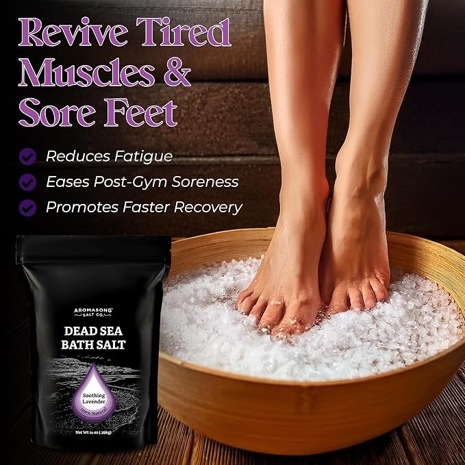 Aromasong Pure Dead Sea Salt for Soaking - Image 7