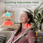 adomii Electric Neck and Back Massager, Heat Function Deep Tissue Cordless Neck - Image 3