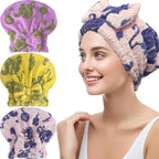 Jseng 3Packs Microfiber Hair Towel by Jseng