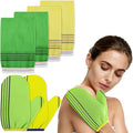 Korean Exfoliating Mitt & Glove Set, Smooth Skin and Spa-Like Experience by HDFCLUP