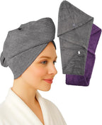 Textila 100% Cotton Hair Wrap Towels by Textila+Stores