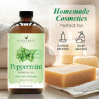 Handcraft Blends Peppermint Essential Oil in Glass Bottle – Huge 16 Fl Oz – - Image 6