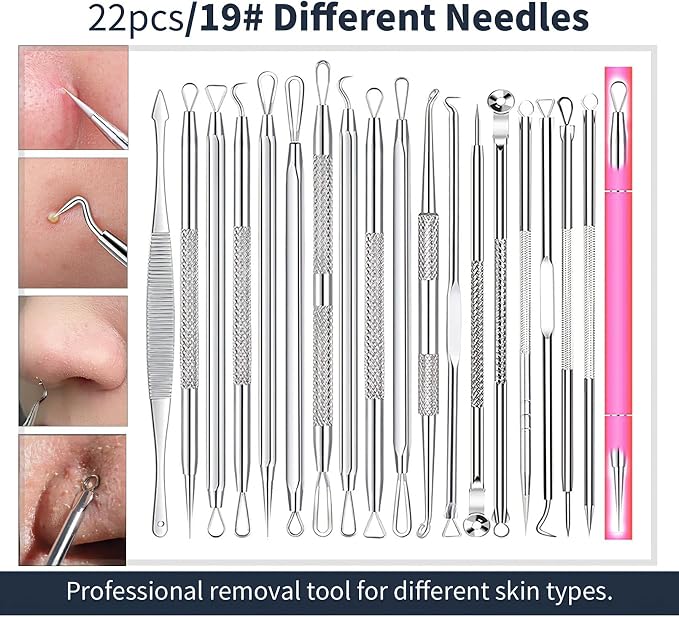 22 Pcs Pimple Popper Tool - Image 8