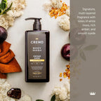 Cremo Rich-Lathering Vintage Suede Body Wash - Image 2