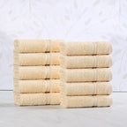 Superior Egyptian Cotton 10-Piece Face Towel Set, Small Towels - Image 2