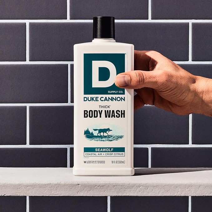 Duke Cannon Supply Co. Thick High Viscosity Body Wash – 3X Thicker, Cleansing - Image 3