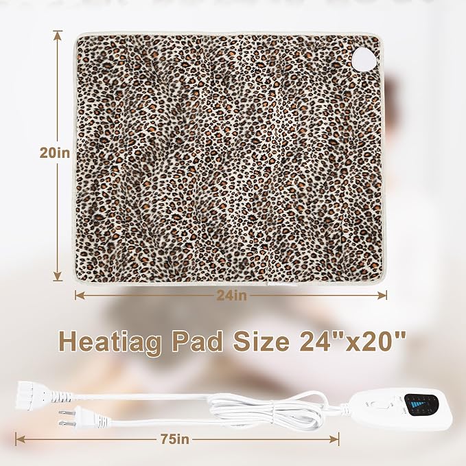 Deepsoon Heating Pad, Electric Heating Pads - Image 8
