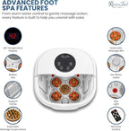 Collapsible Foot Spa Electric Rotary Massage, Heated Foot Bath - Image 3