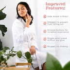 WITTY Rose Quartz Roller for Face, Gua Sha Stone Set in Hand-Drawn Giftbox - Image 3