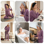 3PCS Skin Care Headband, Spa Headbands Makeup Head Band Headband - Image 2