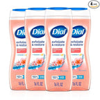 Dial Body Wash, Exfoliate & Restore Himalayan Salt, 16 Fl Oz, Hydraclean by DialSoap