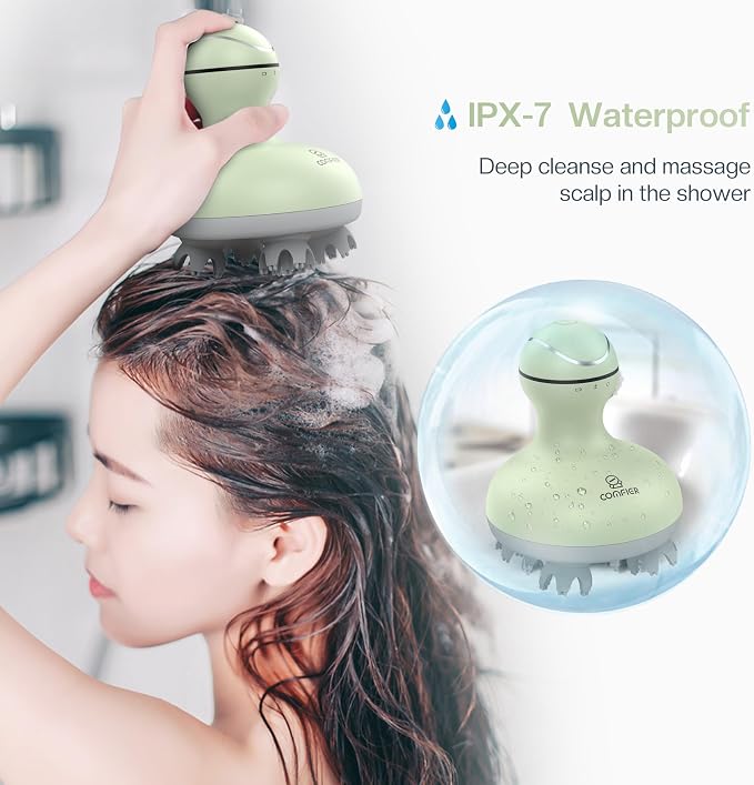 COMFIER Scalp Massager, Electric Head Scratcher, Portable Head Massager - Image 4