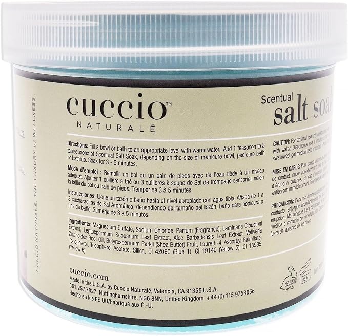 Cuccio Naturale Scentual Salt Soak - Image 2