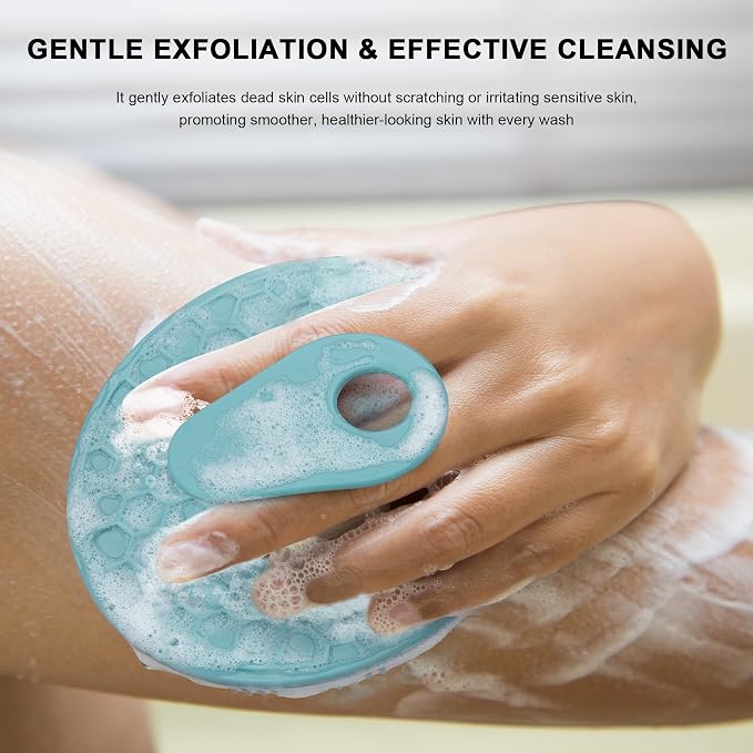 INNERNEED Food Grade Silicone Body Scrubber Gentle Exfoliating Brush - Image 4