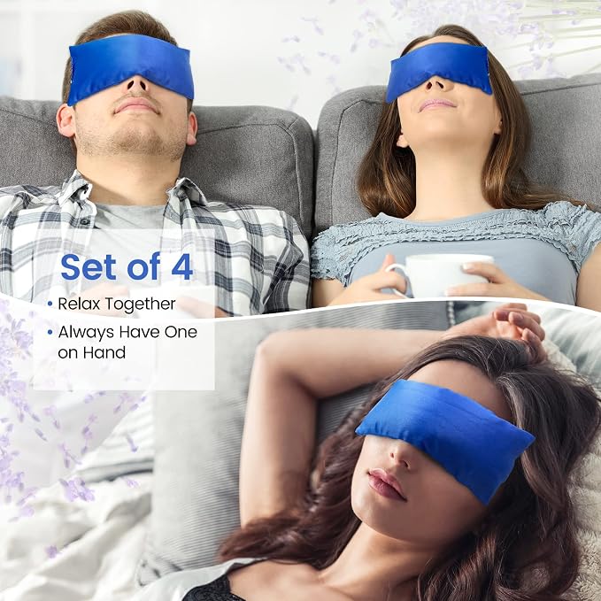 SuzziPad Lavender Eye Pillows for Relaxation - Image 8