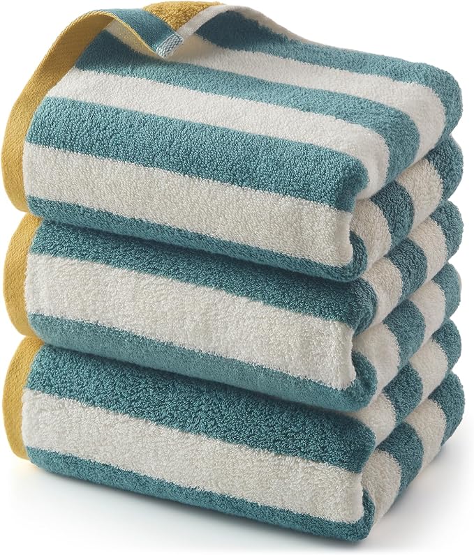 REDKISS 3-Pack Green Hand Towels by REDKISSOnline