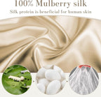 SECZIPE 100% Mulberry Silk Sleep Mask Eye Mask - Image 3