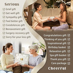 AHAGIFTREE Gift Baskets for Women, Get Well Soon After Surgery, Think of You - Image 3