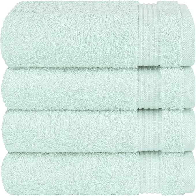 Cotton Paradise Hand Towels for Bathroom, 100% Cotton Turkish 4 Piece Hand - Image 5