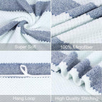 JML Microfiber Bath Towels, Bath Towel 2 Pack, Super Absorbent and Fast Drying - Image 4