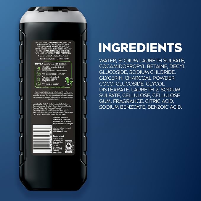 NIVEA MEN Real Madrid Limited Edition Design Active Clean Body Wash - Image 11
